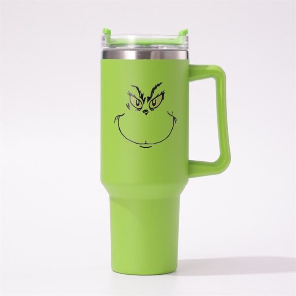 Merry Grinchmas 40oz Tumbler - Image 6